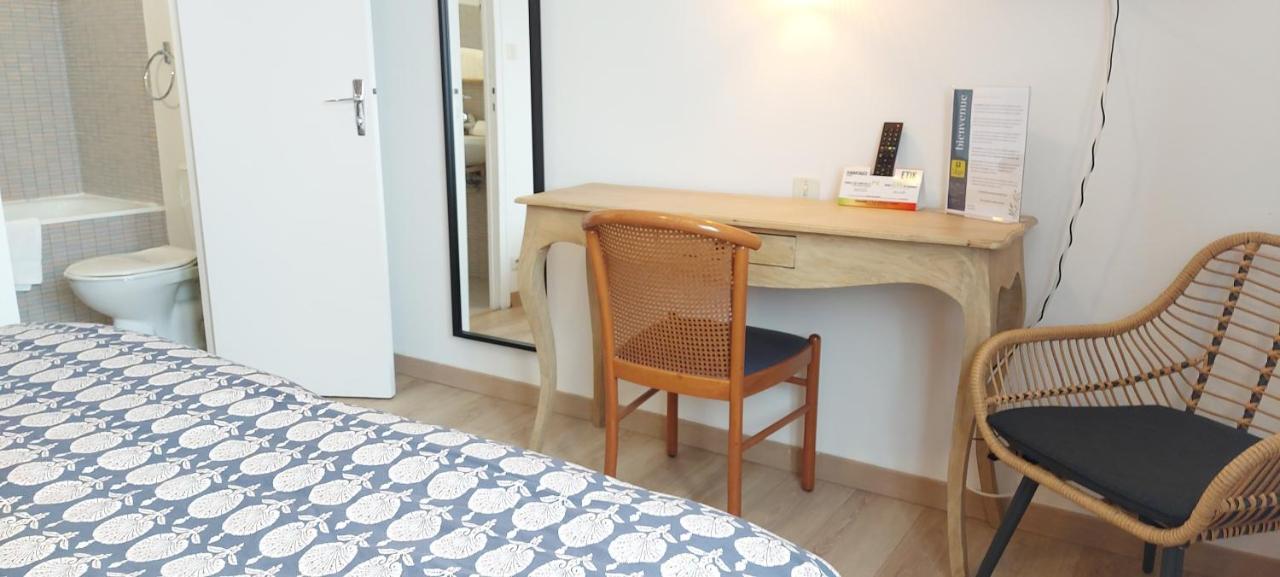 Logis Hotel Vannes Nord Le Clos Des Hortensias Locqueltas Eksteriør billede