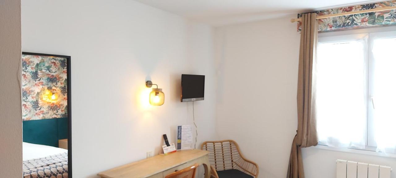 Logis Hotel Vannes Nord Le Clos Des Hortensias Locqueltas Eksteriør billede
